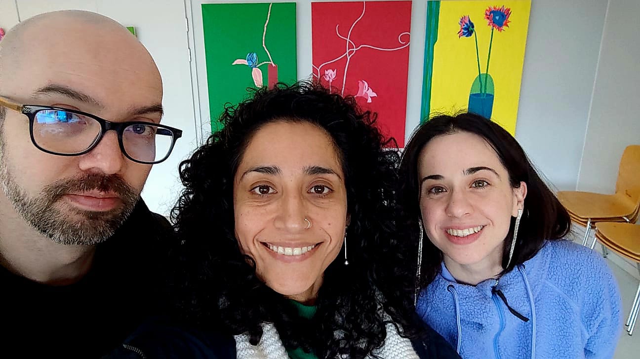 Pablo, Nadia and Maria